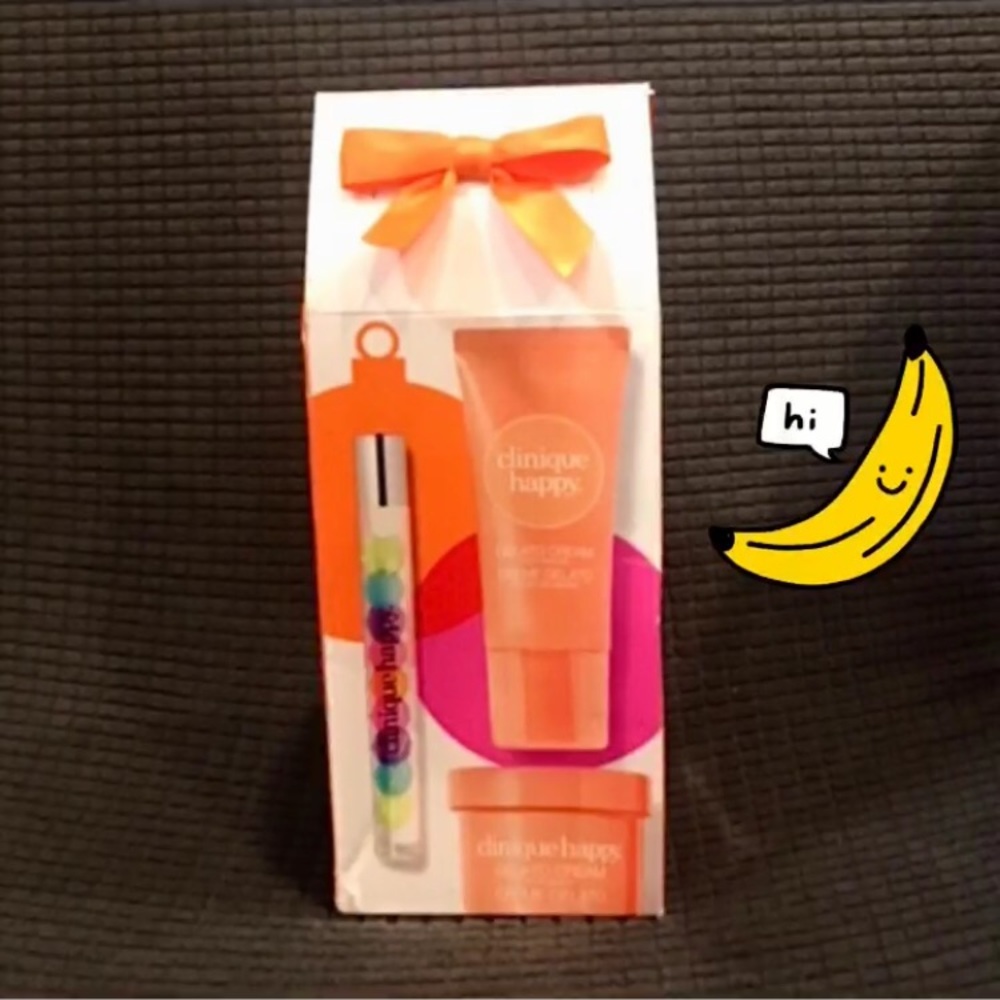 CLINIQUE HAPPY TREATS 3 PIECE FRAGRANCE SET